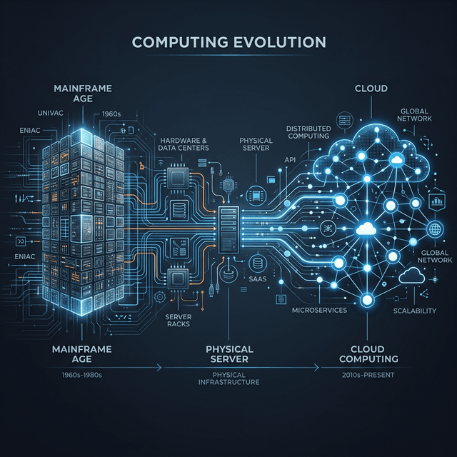 Computing Evolution: Hardware to Cloud